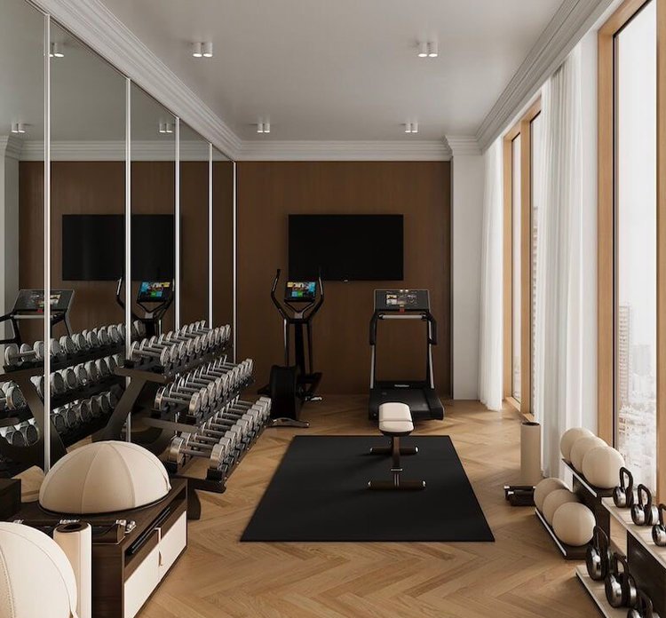 renovation salle de sport